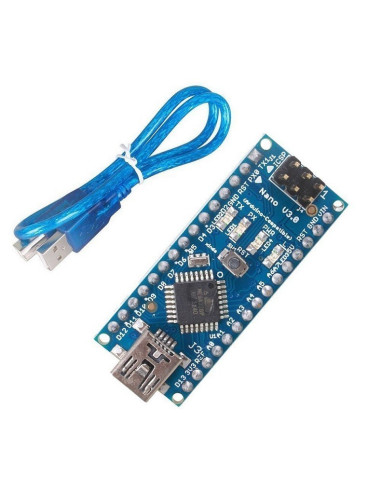 Tarjeta Nano V3 CH340 Compatible + cable