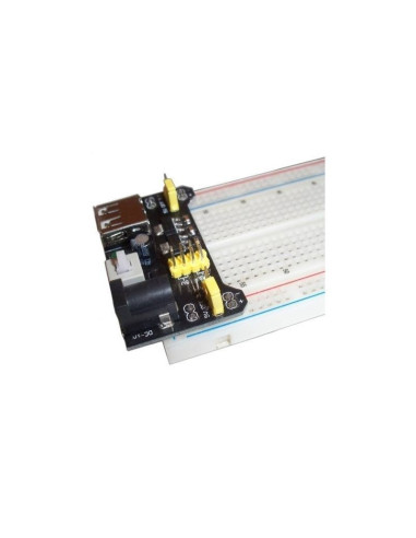 Protoboard  mas fuente 5V y 3.3V dual