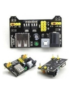 Protoboard  mas fuente 5V y 3.3V dual 2