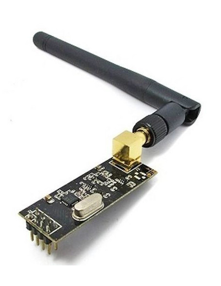 Transceptor NRF24L01 con antena