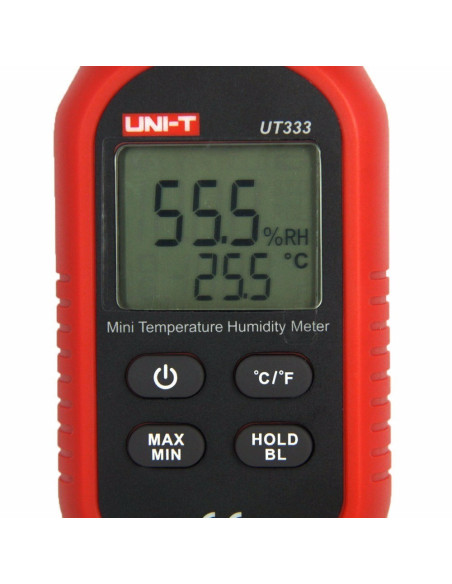 Medidor Temperatura y Humedad Higrometro UT333 UNIT