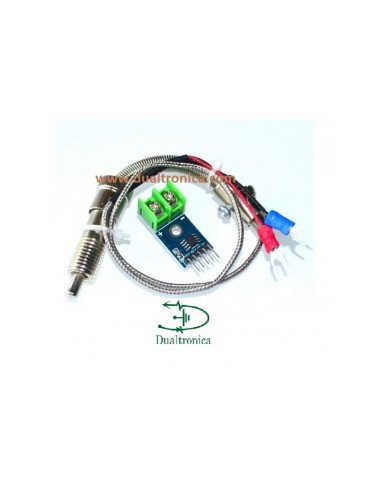 Sensor de Temperatura MAX6675 Hasta 800° con  Termocupla