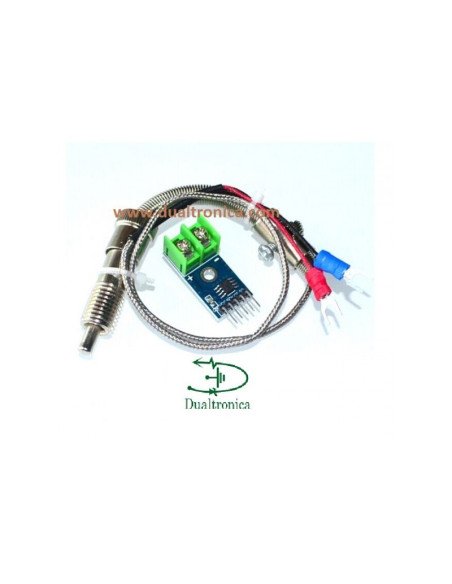 Sensor de Temperatura MAX6675 Hasta 800° con  Termocupla