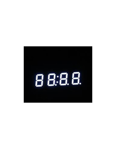 Display 7 segmentos Reloj  Luz Blanca...