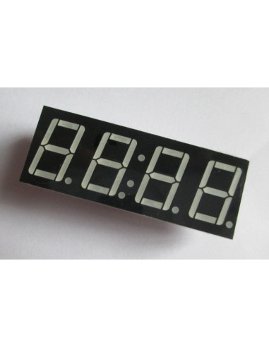 Display 7 segmentos Reloj  Luz Blanca...