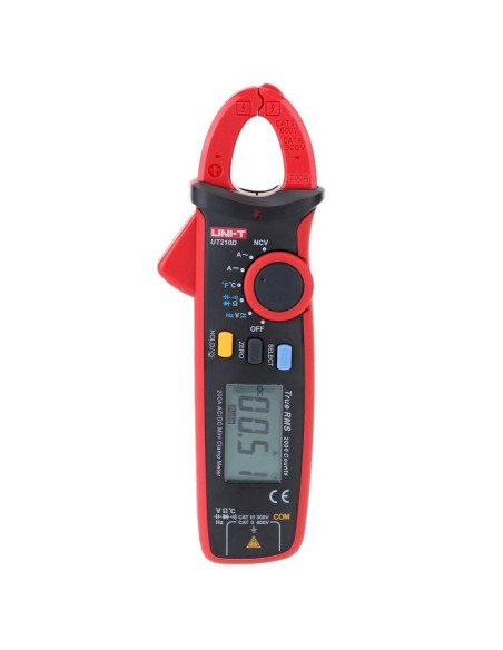 Mini Pinza Voltiamperimetrica Uni-t UT210D True Rms Auto Rango