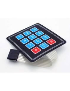 Teclado membrana 4x3