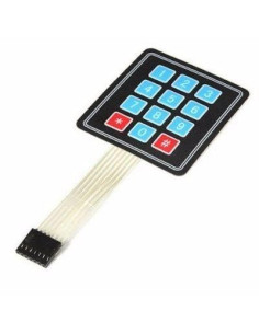 Teclado membrana 4x3 2