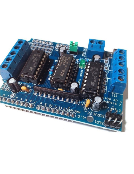  L293D puente h para 4 motores
