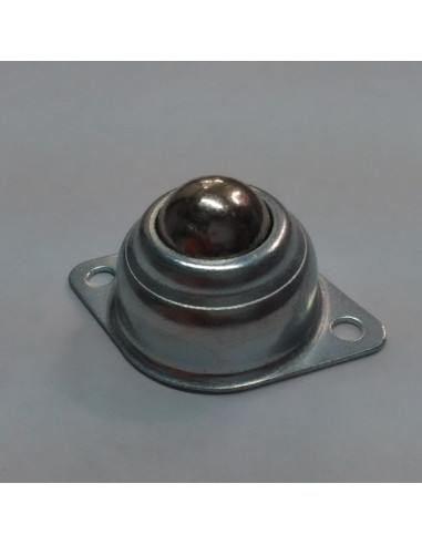 Rueda loca metalica para robotica