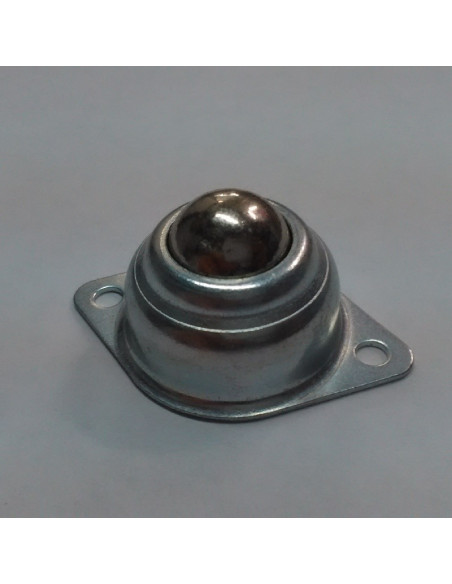 Rueda loca metalica para robotica