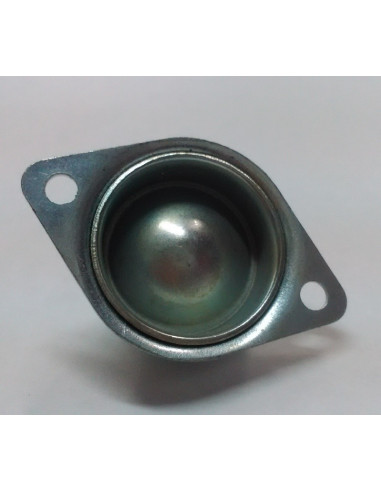 Rueda loca metalica para robotica