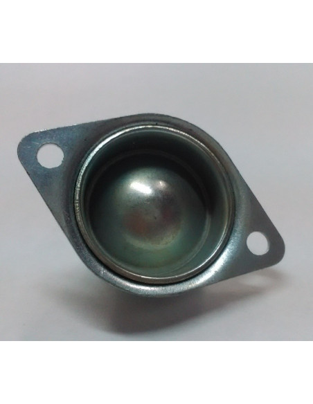 Rueda loca metalica para robotica