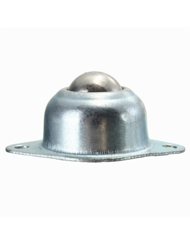 Rueda loca metalica para robotica