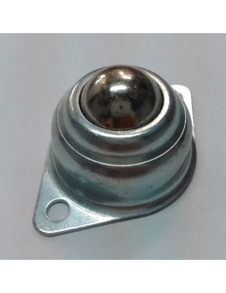 Rueda loca metalica para robotica