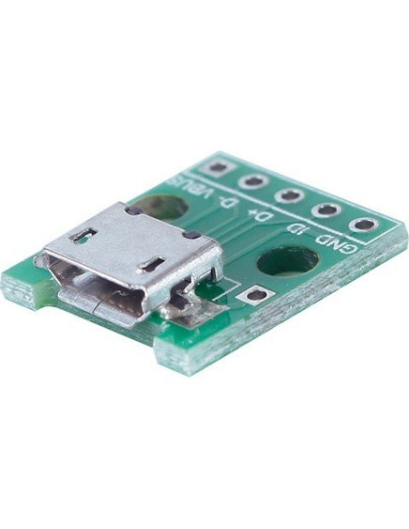 Conector  Micro USB hembra a pines