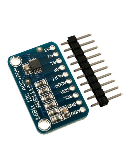 Conversor Analogo Digital ADS1115 16 bit 4 canales I2C