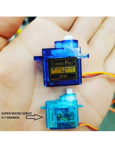 Super Micro Servo Fs0307 3.7 Gramos