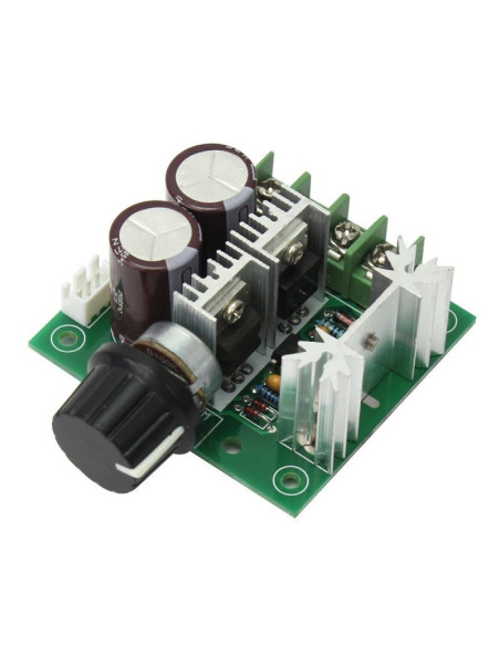 Controlador PWM de Velocidad. Motor DC 12V-40V/10A 13khz