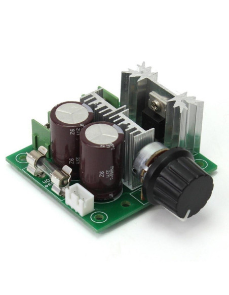 Controlador PWM de Velocidad. Motor DC 12V-40V/10A 13khz