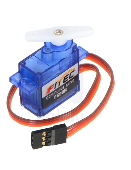 Micro Servo Giro continuo FS90R 1.5 kg-cm
