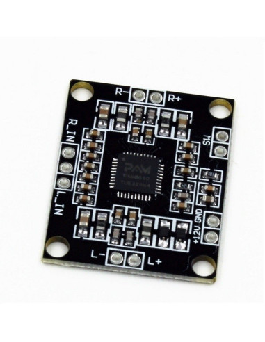 Amplificador Estereo Pam8610 2x15w, 12V