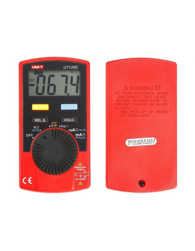 Multímetro Digital De Bolsillo...