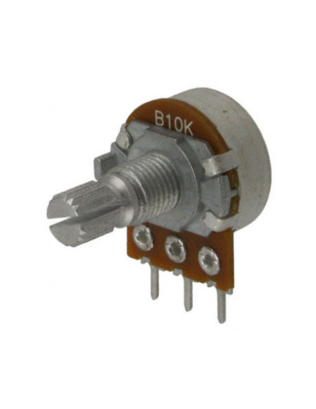 Potenciometro lineal 10 Kohm, 1/2W