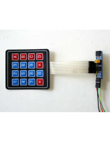Modulo Interfaz I2c Para Teclado 4x4, Pcf8574