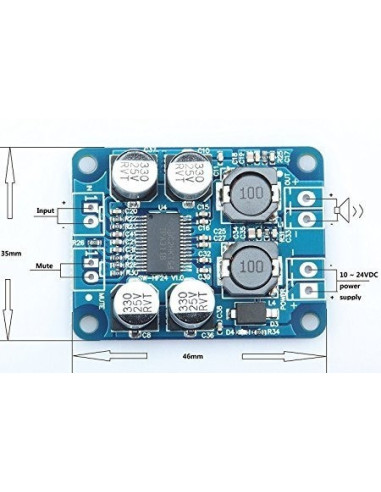 Modulo Amplificador De Audio...