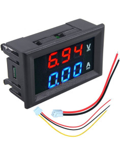 Voltimetro Amperimetro   DC 0-100V