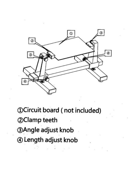 Prensa Tercera Mano Para Circuitos Impresos