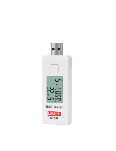 Tester Usb Voltaje Y Corriente Uni-t Ut658 0-3 A, Probador