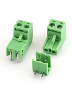 Bornera Enchufable 2 Pines,...