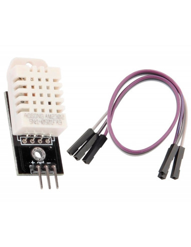DSD TECH DHT22 Módulo de sensor de humedad y temperatura AM2302 para Arduino Raspberry Pi 