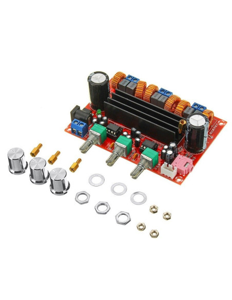 Amplificador De Audio Tpa3116d2 2x50w Con Subwoofer De 100w