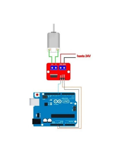 Modulo Mosfet Irf520 5A Driver, Pwm