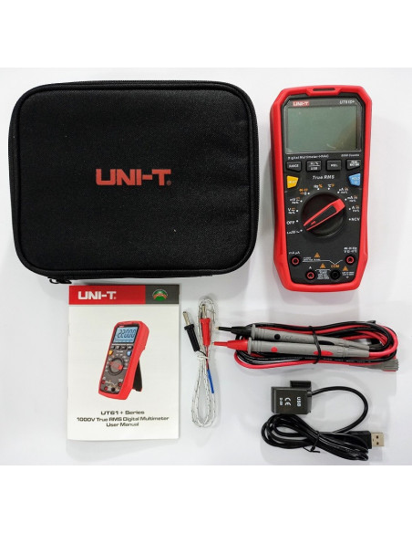 Multimetro Digital Uni-t UT61D+ Dc-ac Interfaz Autorango