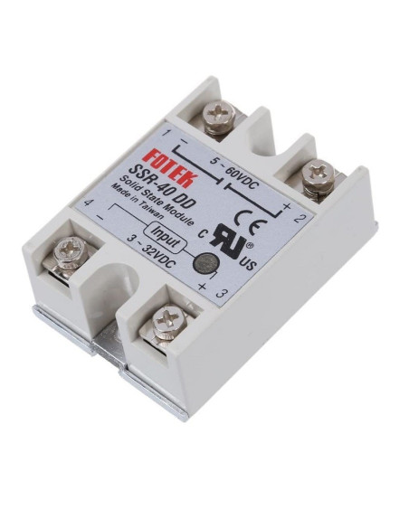 Rele Estado Solido SSR-40DD, 5~60Vdd 40A