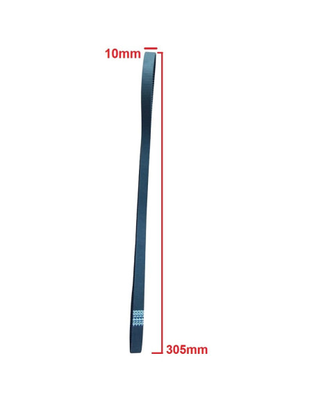 Correa Dentada 2GT-610 10mm Síncrona, cerrada