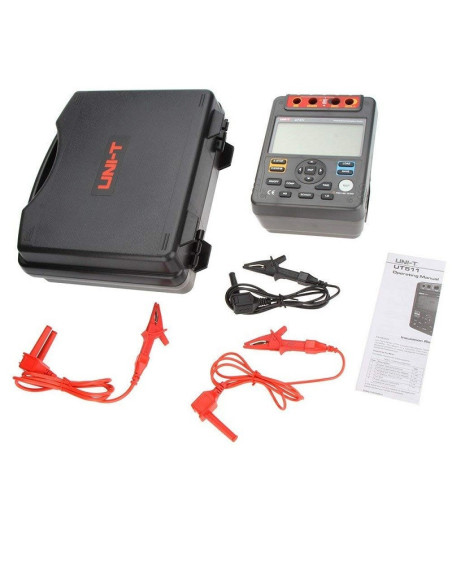 UNI-T Probador De Resistencia De Aislamiento Uni-t Ut511 Megometro