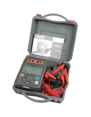 UNI-T Probador De Resistencia De Aislamiento Uni-t Ut511 Megometro