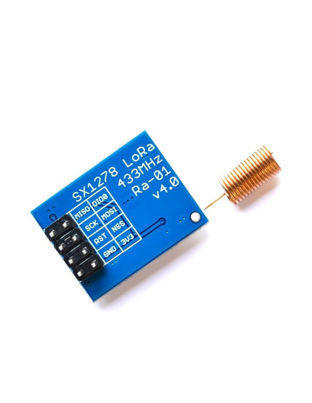 Modulo Rf Radiofrecuencia LoRa Ra-01 Sx1278 433mhz, Spi