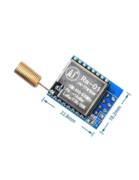 Modulo Rf Radiofrecuencia LoRa Ra-01 Sx1278 433mhz, Spi