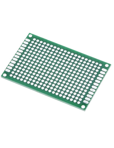 Baquela Universal Fibra de Vidrio 5x7 con Antisolder, PCB