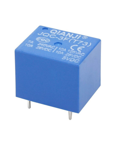 Relé Mecánico 5VDC 5 Pines, 10A