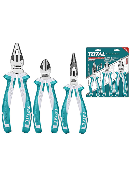 Juego de Alicates 3 Piezas Total  THT220301