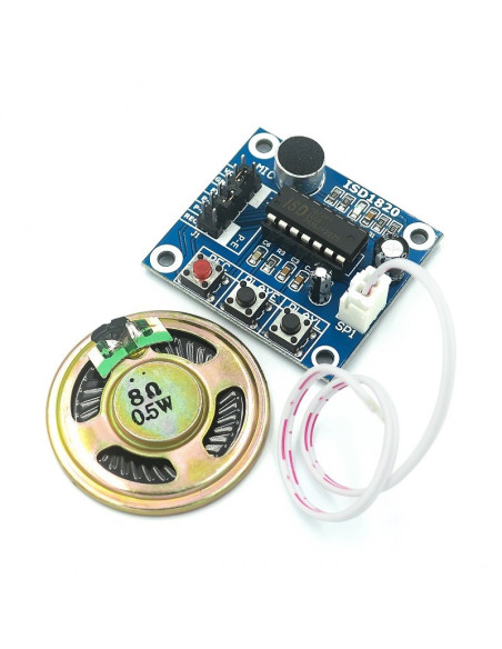 Modulo Grabación Sonido Voz ISD1820 Con Parlante