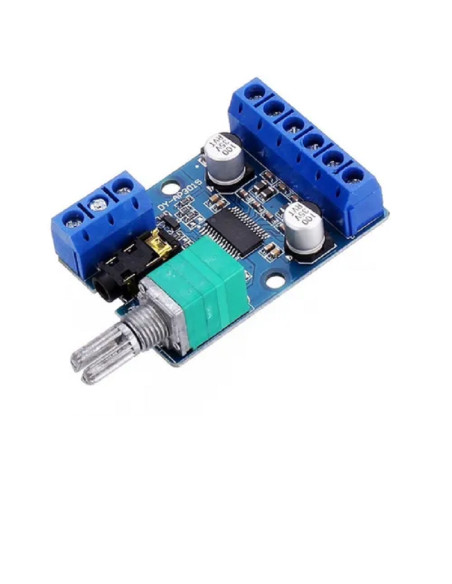 Amplificador Estéreo  AP3015  2x20w, Con Entrada Auxiliar De 3.5mm