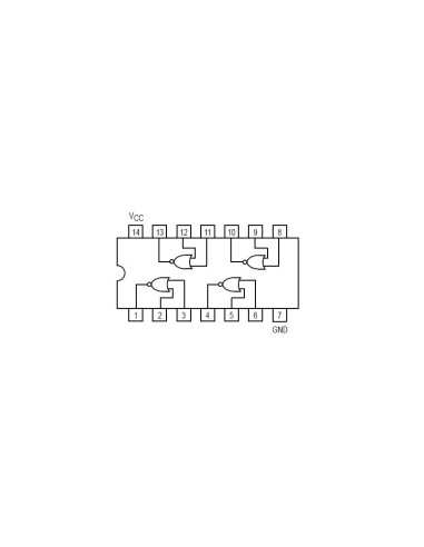 Compuerta lógica AND  74HC08N